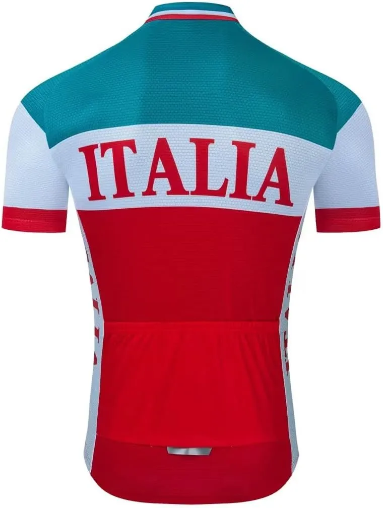 Men's Cycling Jersey Polyester Black Cycling Clothing Bike Jersey Short Sleeve Bike Shirts