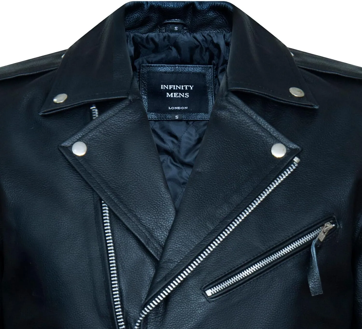 Mens Fringe Hide Leather Brando Tasseled Motorcycle Jacket Retro Biker