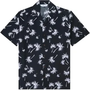 Men's Hawaiian Shirt Short Sleeve Summer Button Down Beach Dress Aloha Shirts