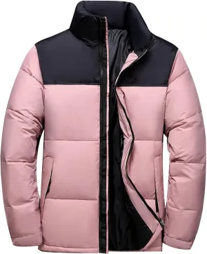 Men's Loose Plus Size Winter Fashionable Daily Retro Casual Warm Hooded Down Jacket Lined Winter Coats Men