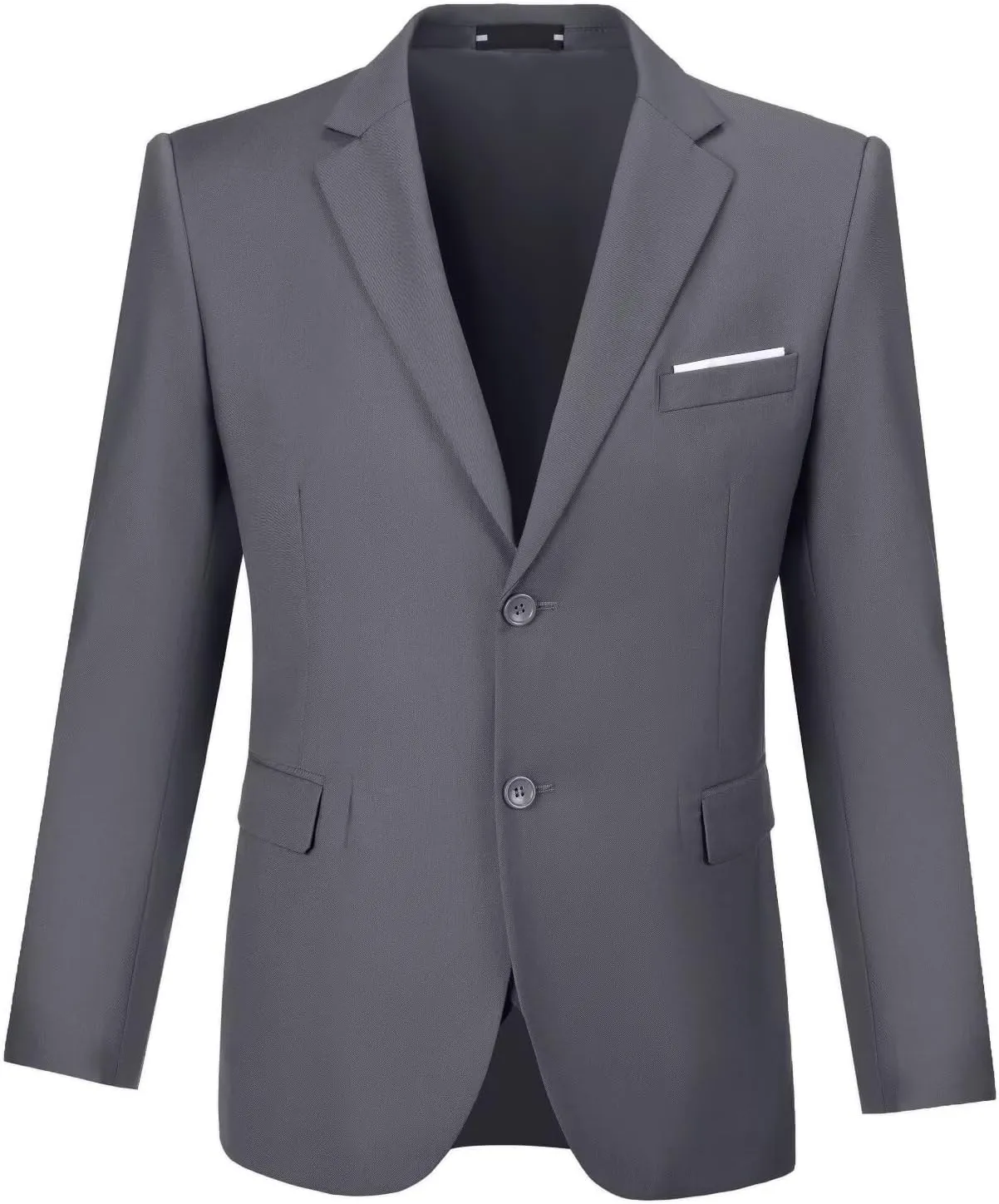 Mens Suit Jackets Casual Two Button Slim Fit Blazers Suit Separates Coat Sport Coats with Pockets for Wedding Prom Party