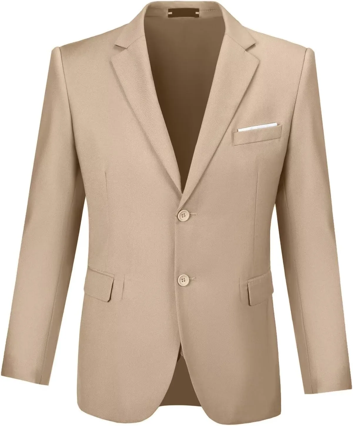 Mens Suit Jackets Casual Two Button Slim Fit Blazers Suit Separates Coat Sport Coats with Pockets for Wedding Prom Party
