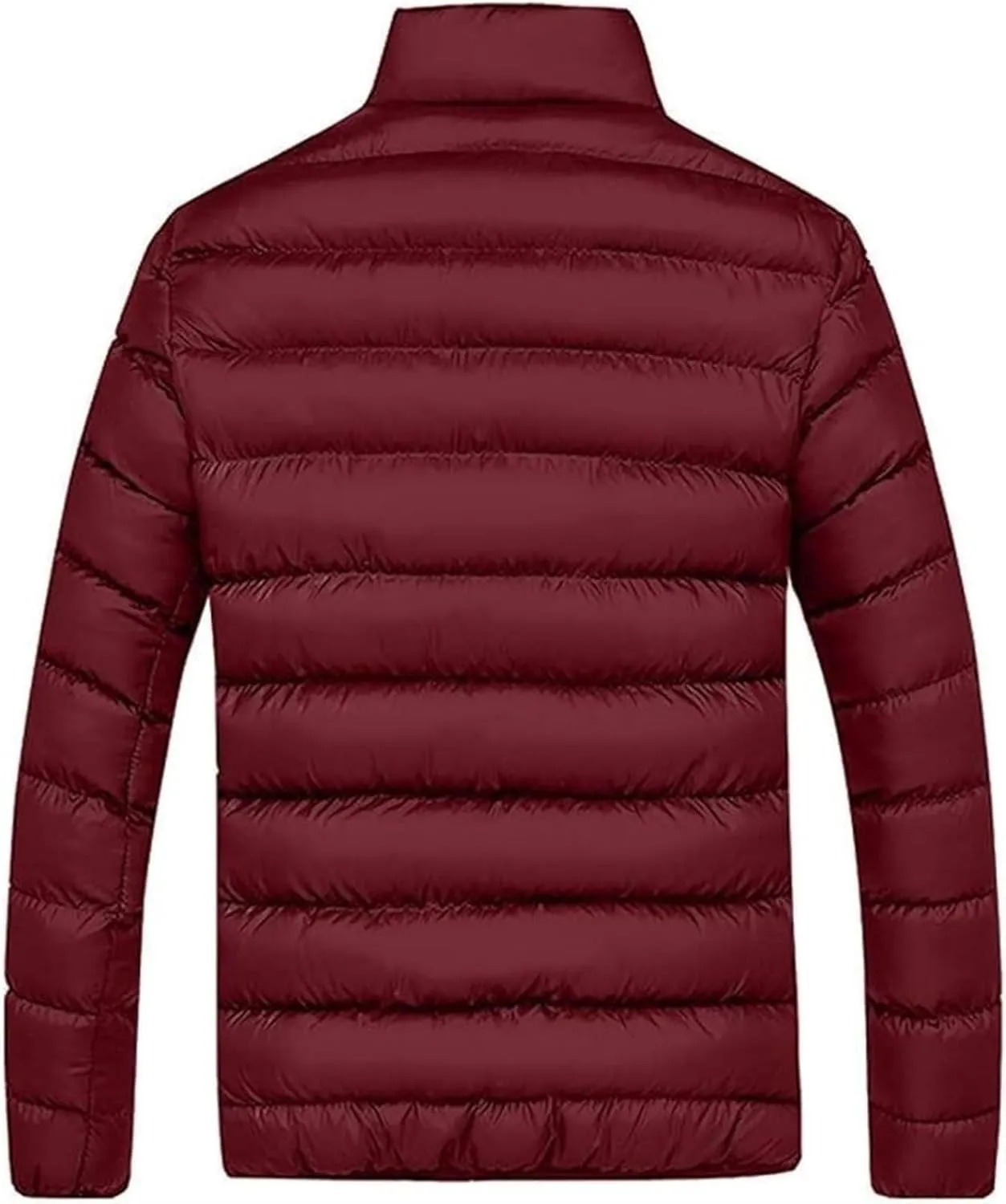 Men's Winter Warm Cotton Jacket, Stand-up Collar, Short Thick Winter Coat,Down Jacket, Thick Cotton-padded Jacket