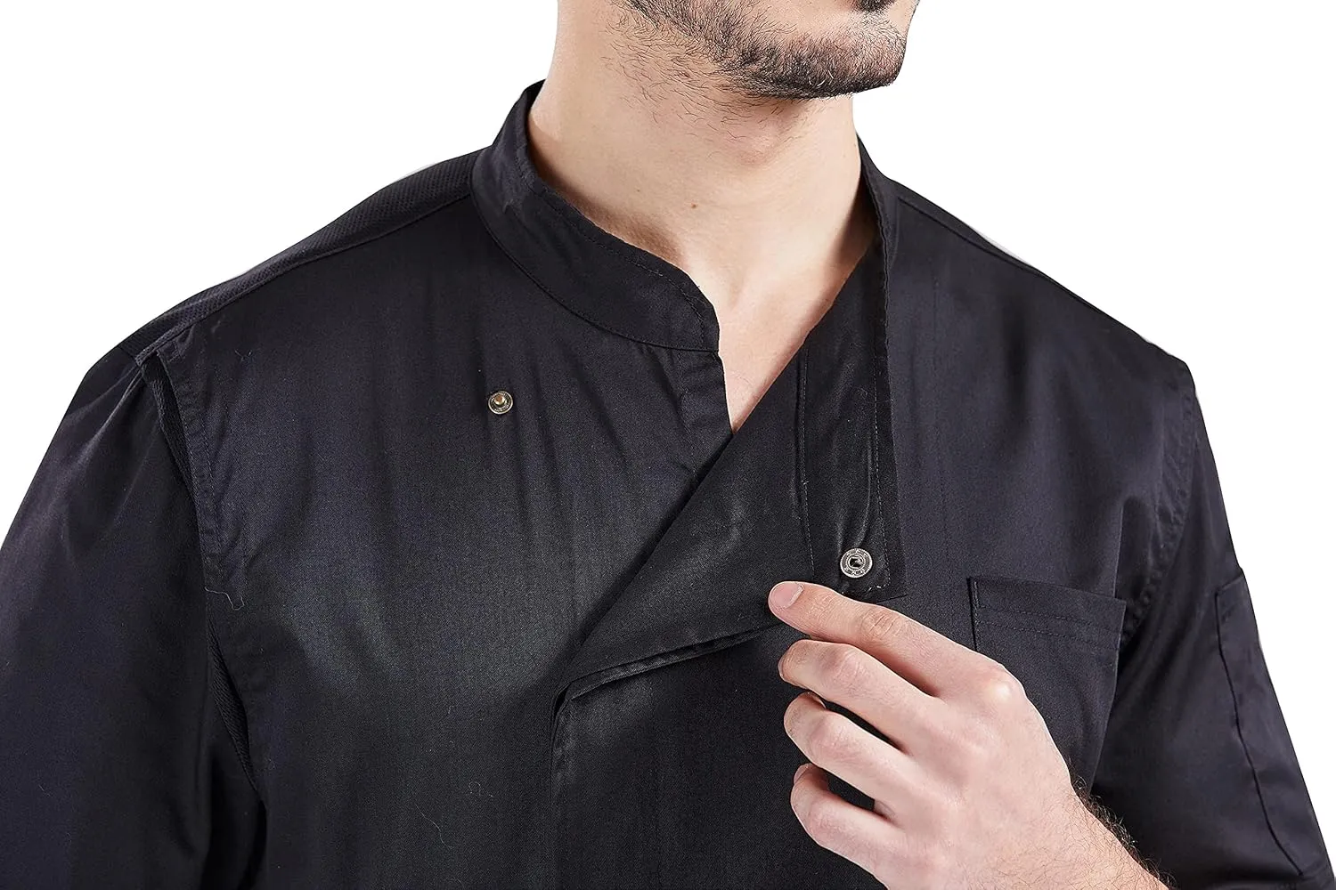 Nanxson Men's Chef Coat Jackets Short Sheeve Restaurant Summer Jacket Kitchen Food Service Work CFM0066
