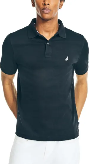 Nautica Men's Classic Fit Interlock Polo