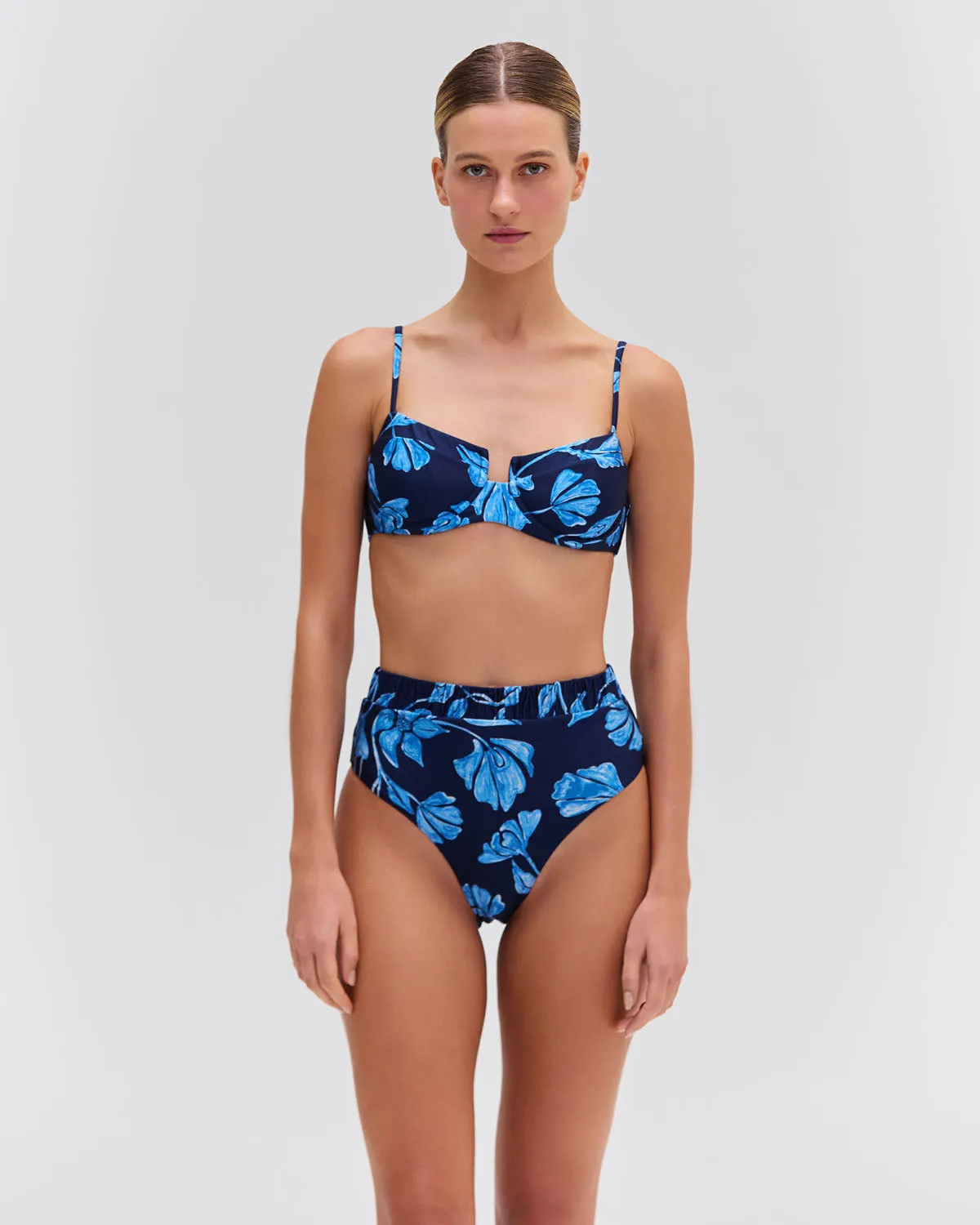 Nightflower High Cut Bikini Bottom