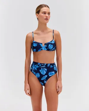 Nightflower High Cut Bikini Bottom