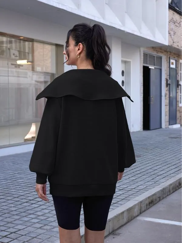 Oversized Sweatshirt For Women 2023 Fall Clothes Hoodies Y2K Jackets Trendy Sweater For Teen Girls JNZJK009