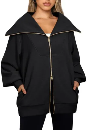 Oversized Sweatshirt For Women 2023 Fall Clothes Hoodies Y2K Jackets Trendy Sweater For Teen Girls JNZJK009