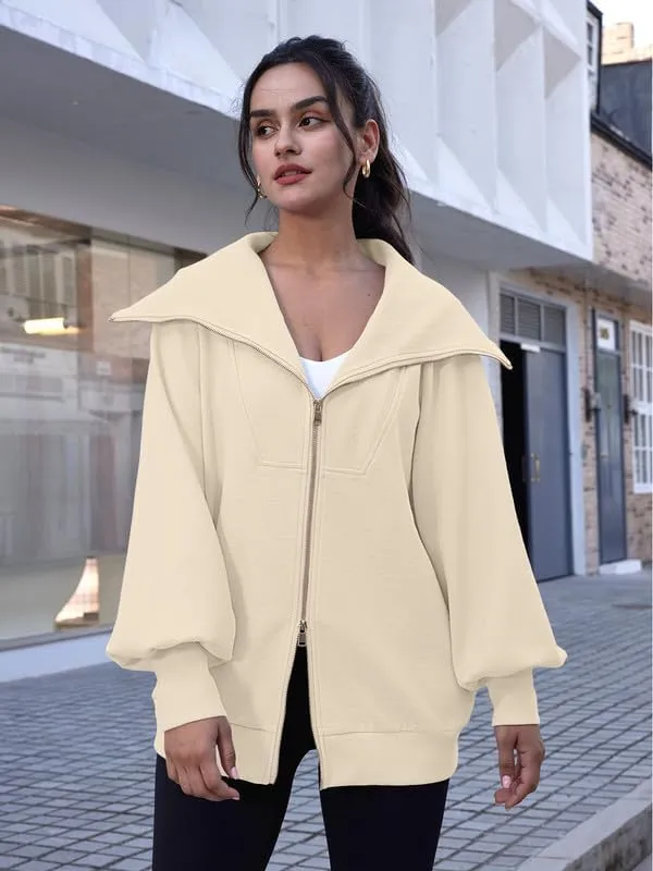 Oversized Sweatshirt For Women 2023 Fall Clothes Hoodies Y2K Jackets Trendy Sweater For Teen Girls JNZJK009