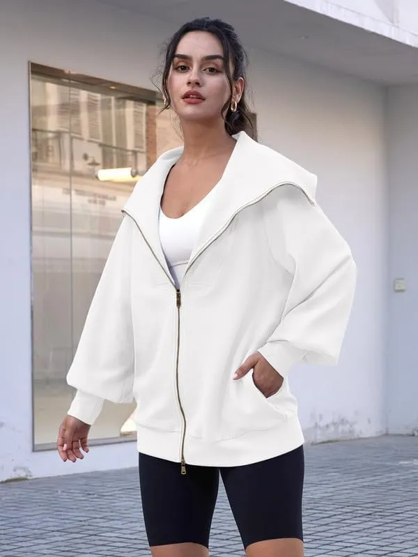Oversized Sweatshirt For Women 2023 Fall Clothes Hoodies Y2K Jackets Trendy Sweater For Teen Girls JNZJK009