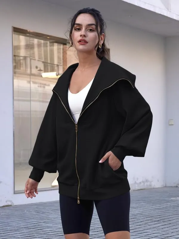 Oversized Sweatshirt For Women 2023 Fall Clothes Hoodies Y2K Jackets Trendy Sweater For Teen Girls JNZJK009