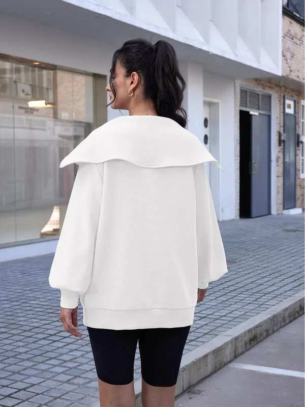Oversized Sweatshirt For Women 2023 Fall Clothes Hoodies Y2K Jackets Trendy Sweater For Teen Girls JNZJK009