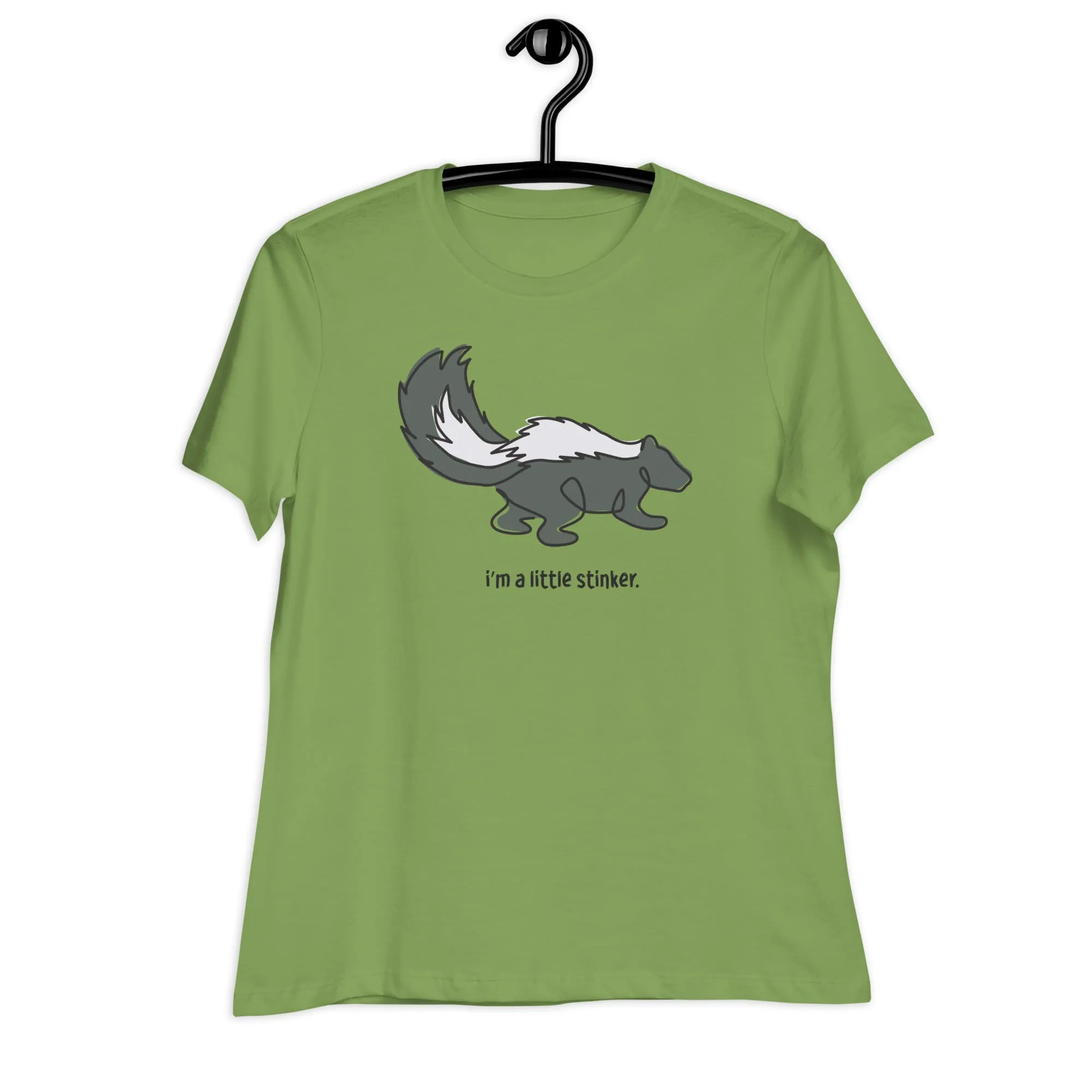 "I'm a Little Stinker" Skunk T-Shirt for Women