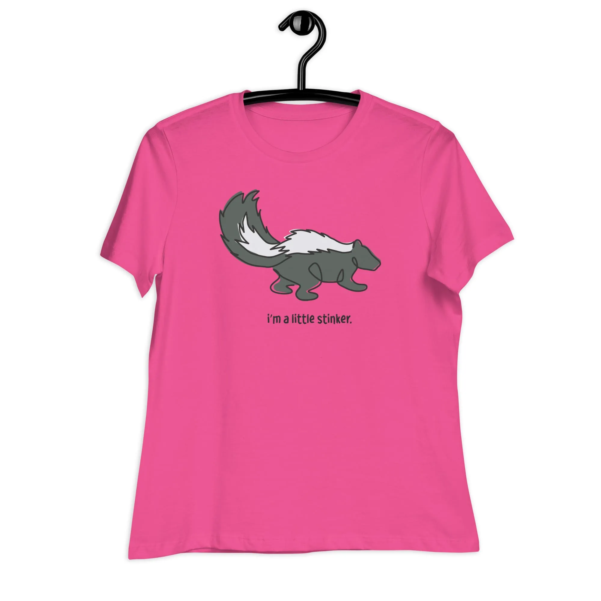 "I'm a Little Stinker" Skunk T-Shirt for Women