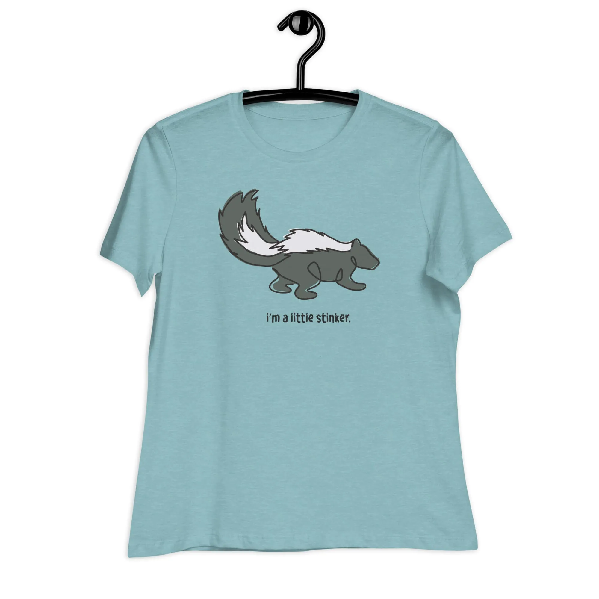 "I'm a Little Stinker" Skunk T-Shirt for Women