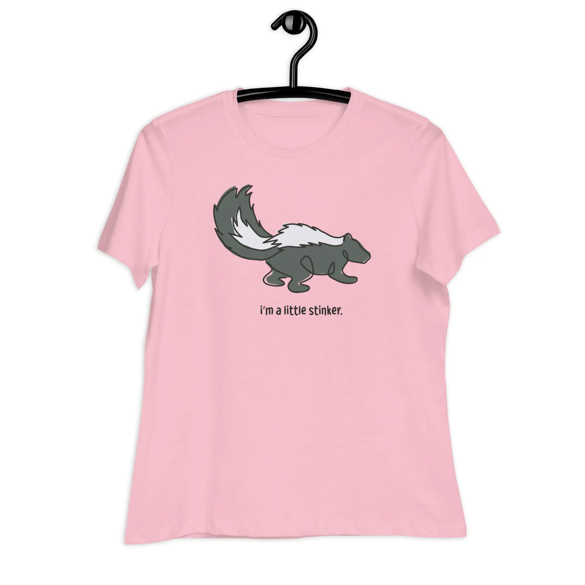 "I'm a Little Stinker" Skunk T-Shirt for Women