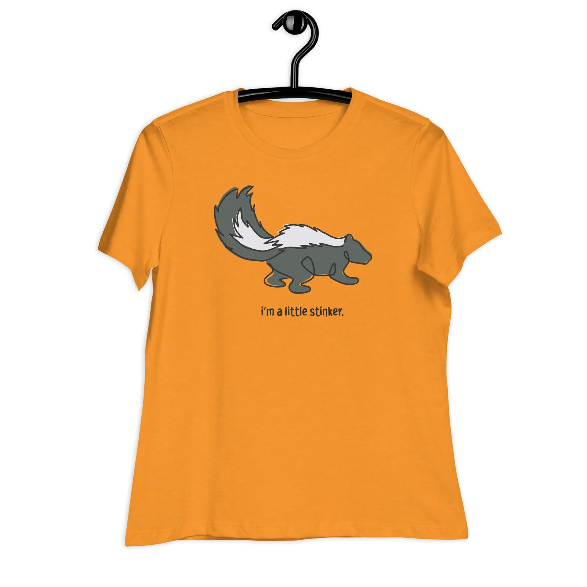 "I'm a Little Stinker" Skunk T-Shirt for Women