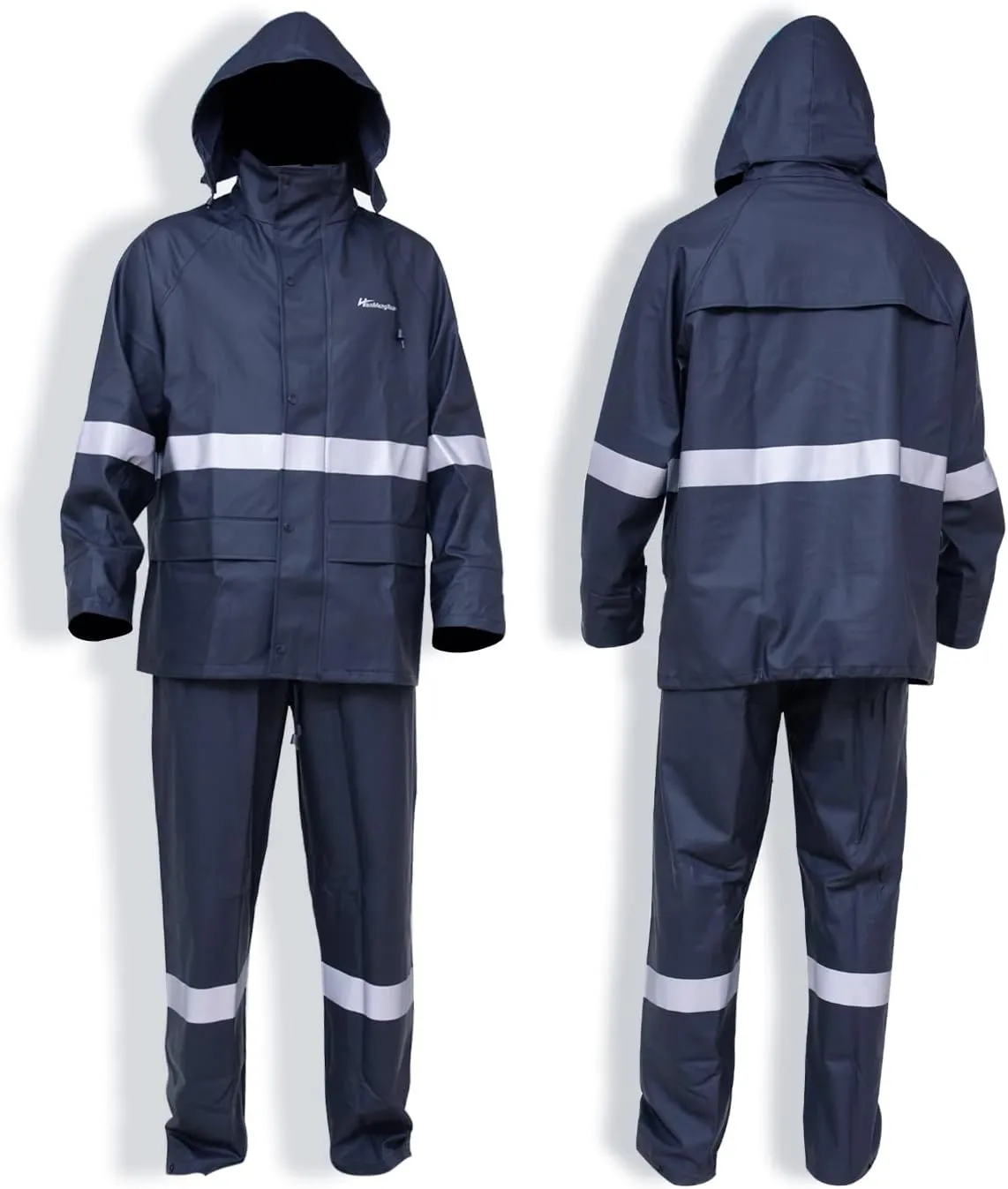 Rain Suits for Men Waterproof Work Heavy Duty Rain Suit Rain coats Rain Gear Jacket and Pants Rainwear