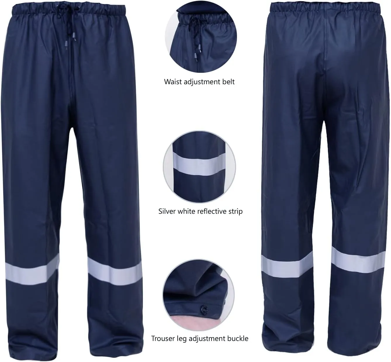 Rain Suits for Men Waterproof Work Heavy Duty Rain Suit Rain coats Rain Gear Jacket and Pants Rainwear