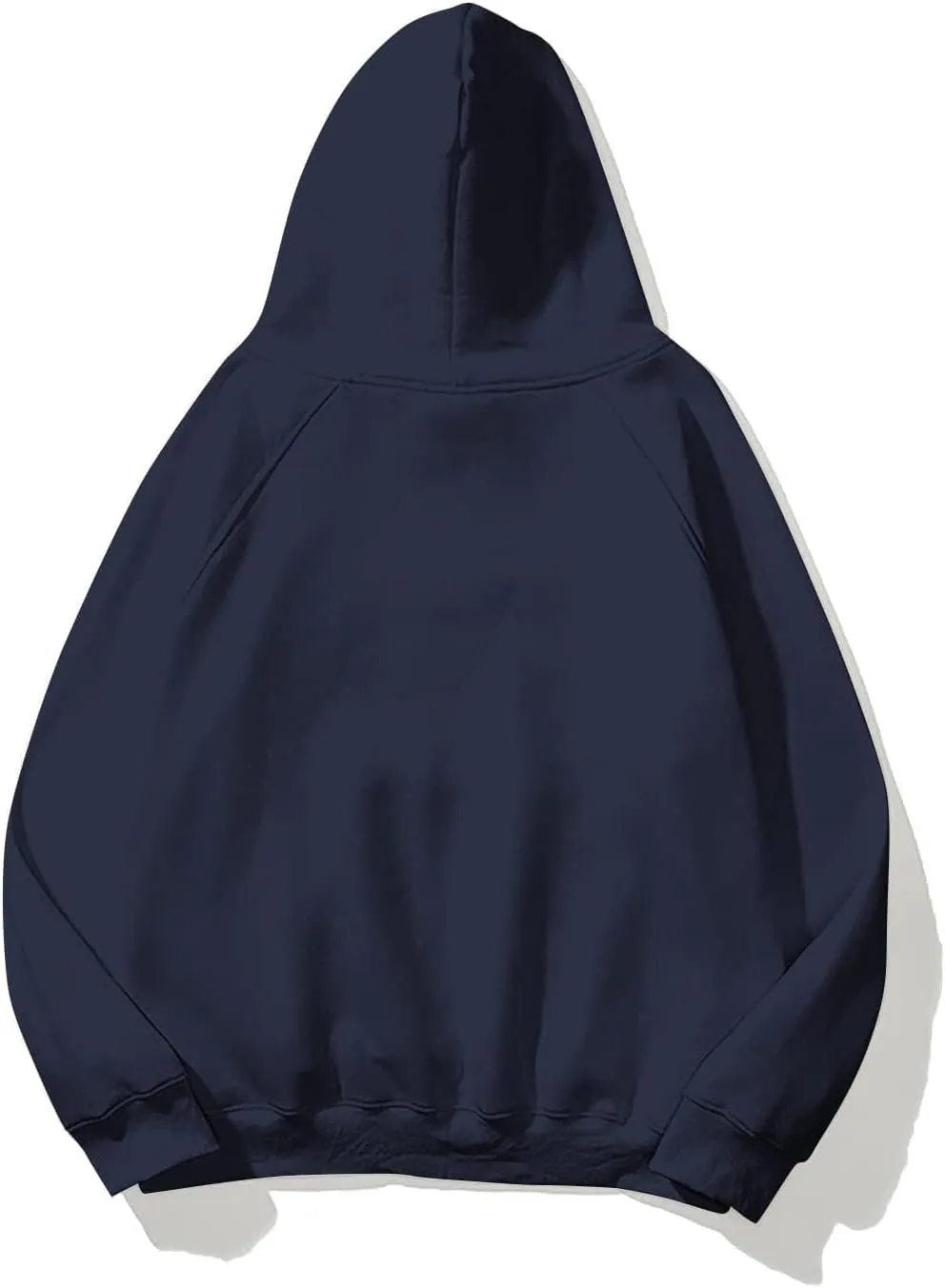 SAFRISIOR Oversized Hoodies for Women and Men Couples Fleece Basic Solid Hooded Sweatshirt Pullover Jackets