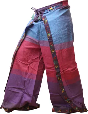 Shopoholic Fashion Ezhippie Women's Harem Pants High Waist Tie Up Wrap Hippie Palazzo Pant