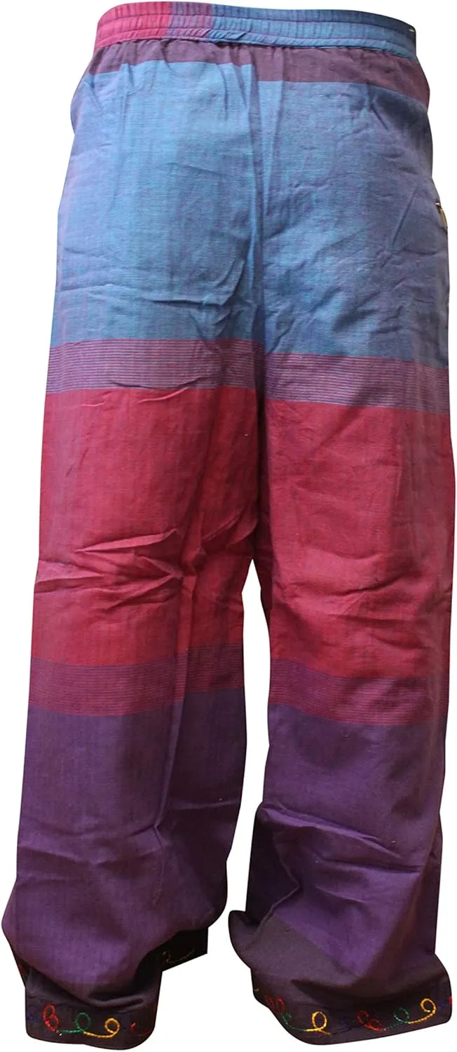 Shopoholic Fashion Ezhippie Women's Harem Pants High Waist Tie Up Wrap Hippie Palazzo Pant