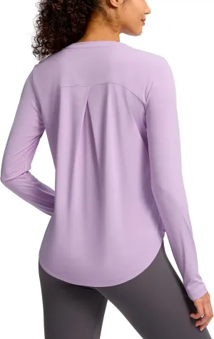 Soothfeel Women's UPF 50  Sun Shirts Long Sleeve SPF UV Protection Rash Guard Lightweight Quick Dry Hiking Workout Tops