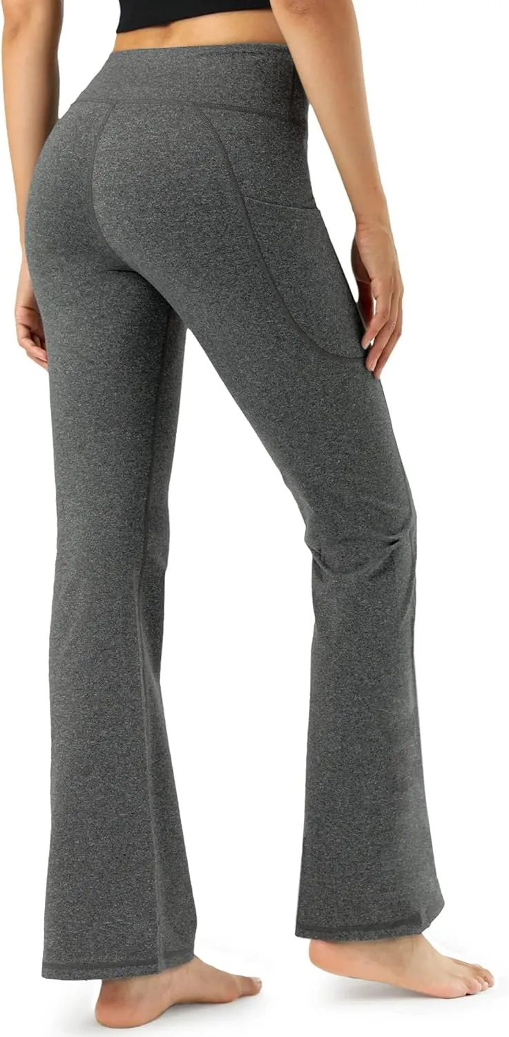 Stelle Women High Waisted Leggings with Pockets 30" Tummy Control Workout Running Yoga Pants