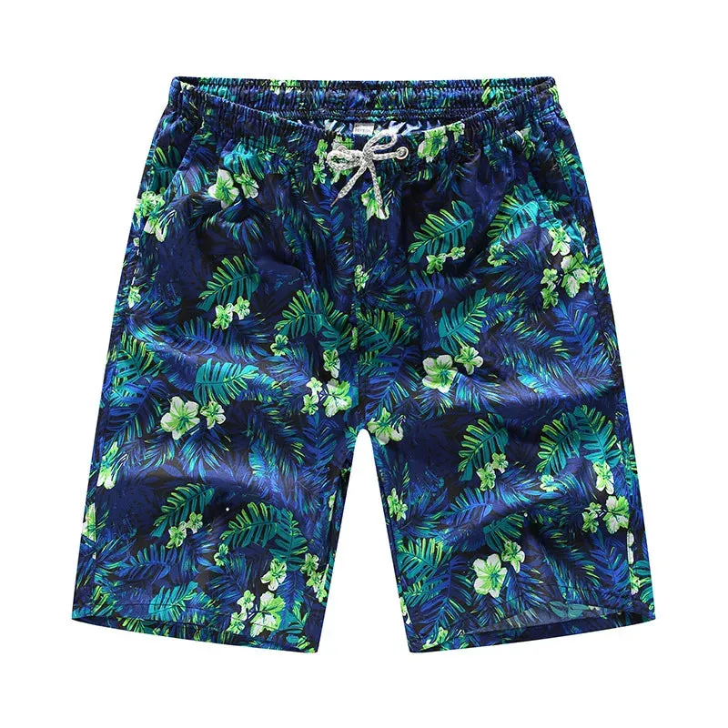 Summer Sublimation Print Beach Shorts For Men