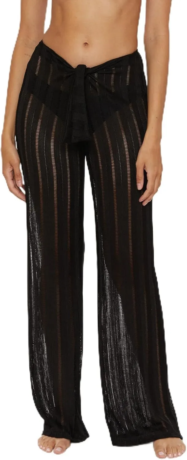Trina Turk womens Tie Front Pants, Casual, Beach Cover Ups for Women