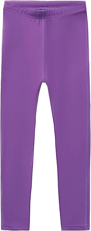 UPF 50  Kids Swim Pants, Girls Boys Swimming Leggings UV Protection Long Elastic Beach Surfing