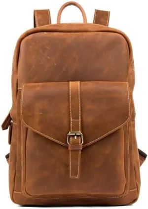 Vintage Laptop Backpack for Men | 15.6 Inch Stylish Business Travel Backpack, Perfect for Laptop and Work Essentials
