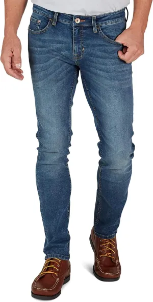 Weatherproof Vintage Mens Jeans Slim Fit - Super-Soft Slim Fit Jeans for Men | Men's Stretch Jean