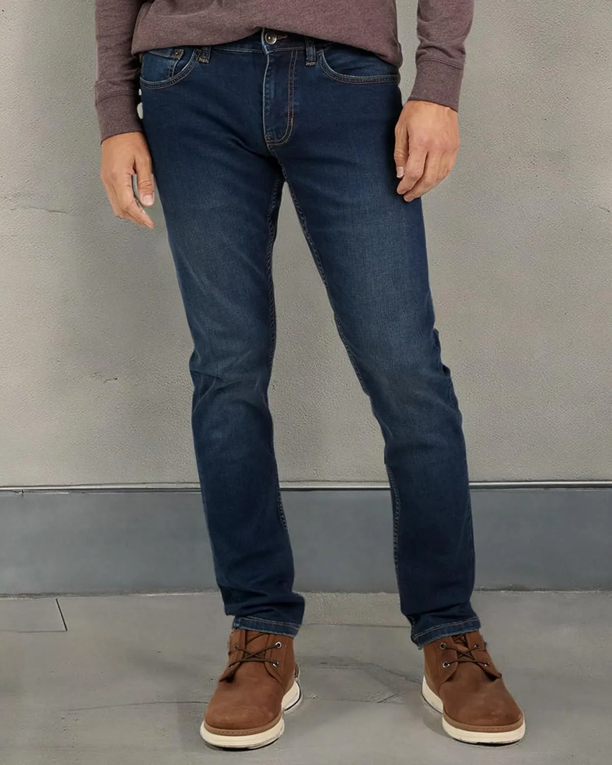 Weatherproof Vintage Mens Jeans Slim Fit - Super-Soft Slim Fit Jeans for Men | Men's Stretch Jean
