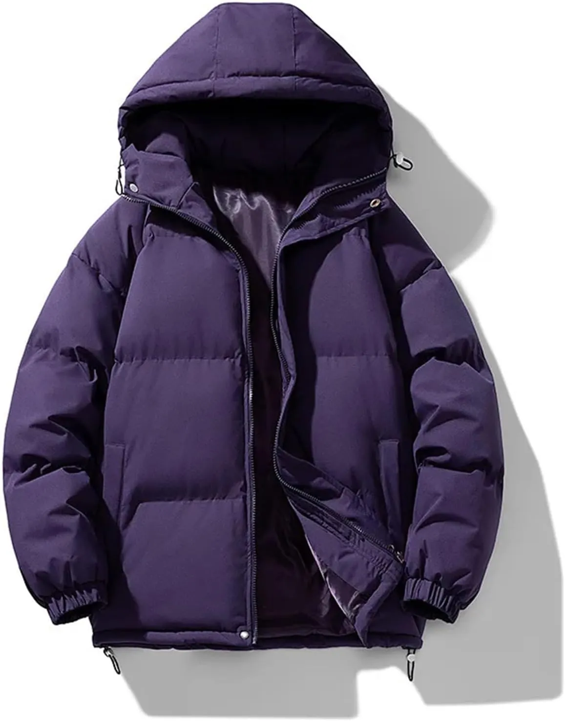Winter Parkas Men Cotton-Padded Coats Men Puffer Jackets Outdoor Hooded Coat Casual Windbreaker Thick Warm Men Jacket