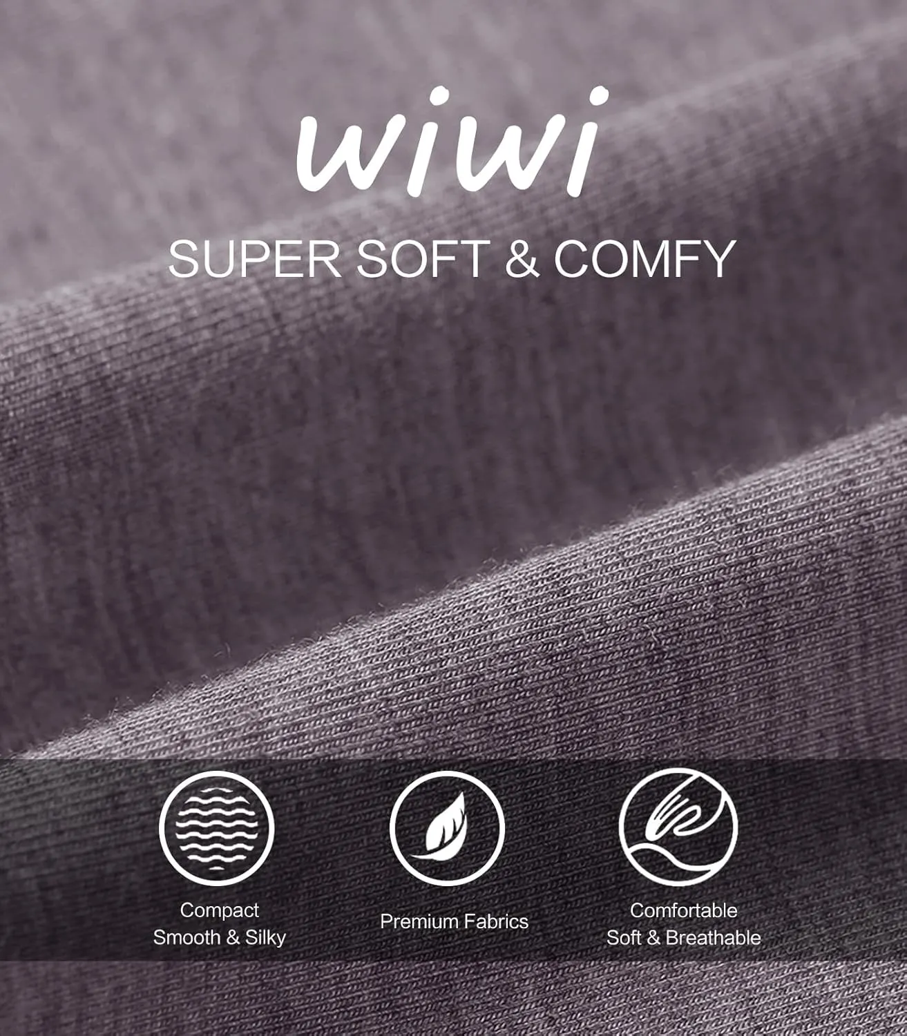 WiWi Women's Capri Pajama Pants Viscose from Bamboo Lounge Casual Bottoms Capris with Drawstring S-XXL