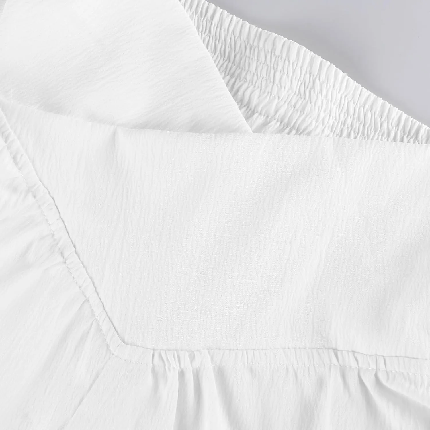 Women Linen Pants Crossover Wide Leg Pants Dressy Palazzo Pants Summer Boho Pants with Pocket Casual Lounge Pant