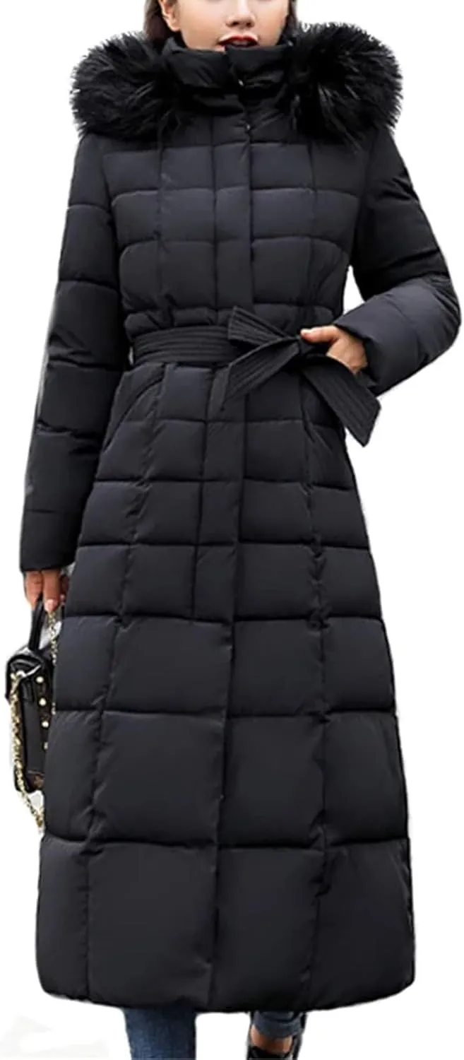 Women Winter Jacket Cotton Padded Slim Warm Thicken Ladies Coat Long Coats Parka Jackets