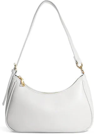 Women's Crescent Shoulder Bag Vegan Leather Chain Cross body bag Convertible Handbag
