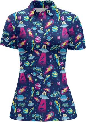 Womens Golf Shirt Polo Shirts for Women Golf Outfit Funny Gifts